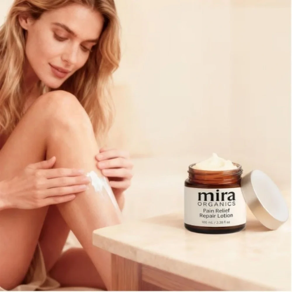 Mira Organics Pain Relief Repair Lotion 100ml Muscle Joint Nerve Support Cream
